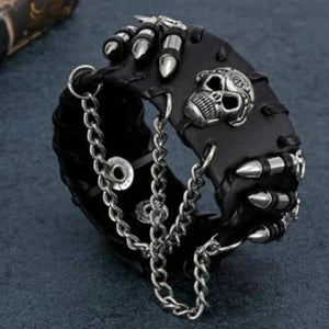 Bullets and Skull Band