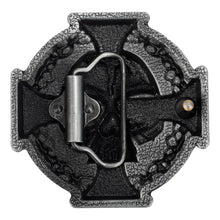 Load image into Gallery viewer, Iron Cross Skull Belt Buckle