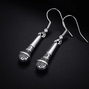 Microphone Earrings