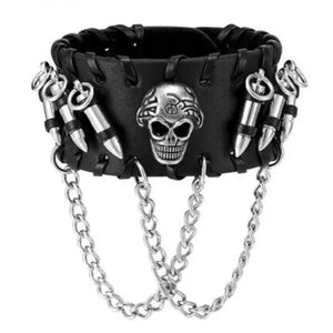 Bullets and Skull Band