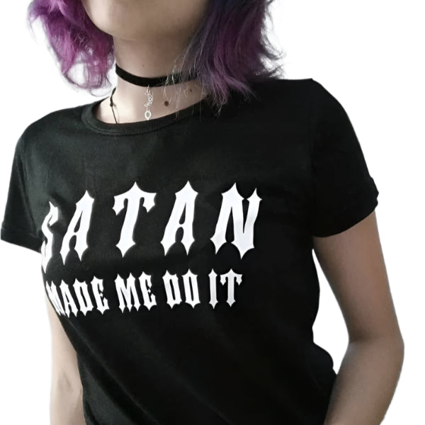 Women's Satan Made Me Do It Tee