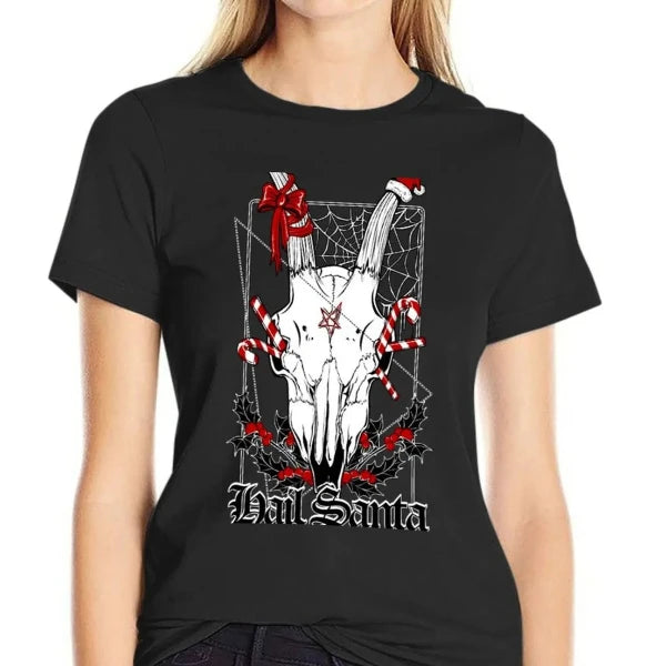 Women's Hail Santa Tee