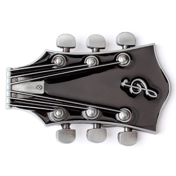 Guitar Headstock Belt Buckle