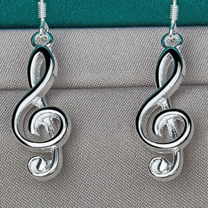 Clef Note Earrings