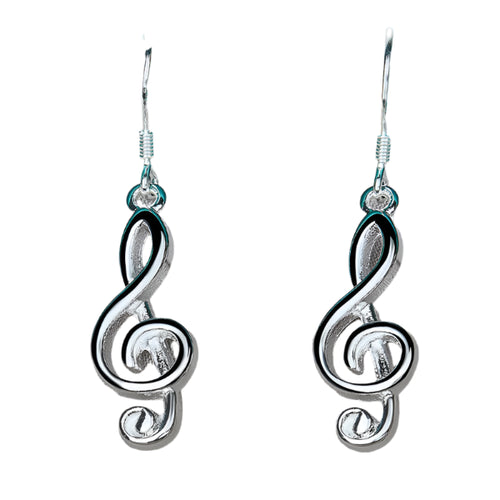 Clef Note Earrings