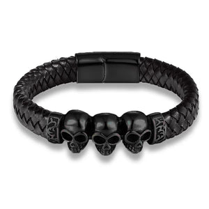 Three Skull Bracelet